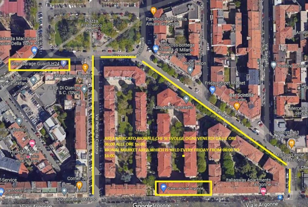 Dream House Argonne "Appartamento Nel Centro Di Milano" Kültér fotó